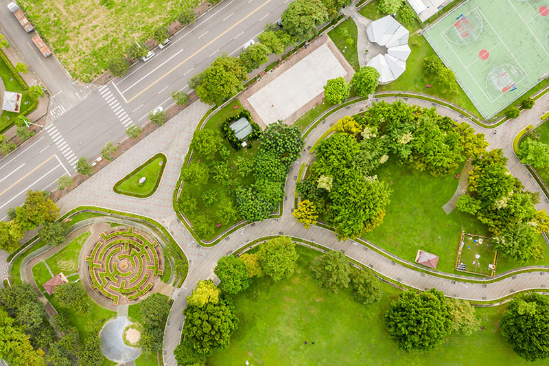 Along with combatting the urban heat island effect, green spaces also provide areas for recreation, relaxation, and community gatherings. Source:  Adobe Stock