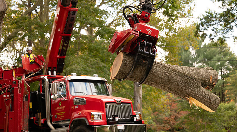 A tred ruck with a grapple saw