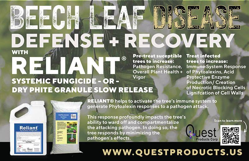 An ad for Quest Products.