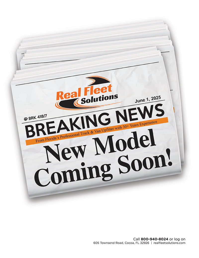 An ad for Real Fleet Solutions.