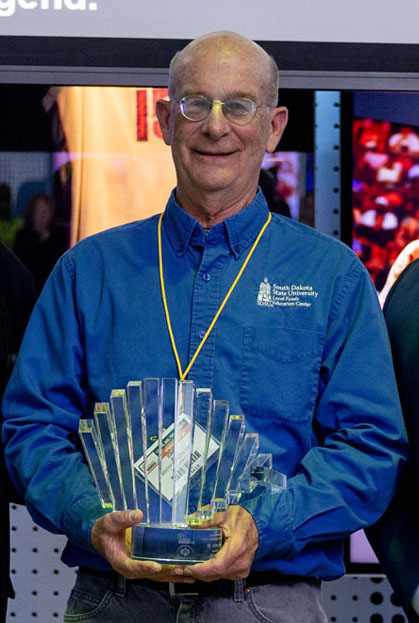 Dr. John Ball, recipient of the Robert Bartlett Jr. Lifetime Achievement Award.