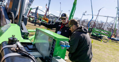 From cranes to chippers, attendees got up close and personal with the industry’s most advanced gear across more than 200,000 square feet of outdoor exhibit space. Source: All photos by Joe Tacynec