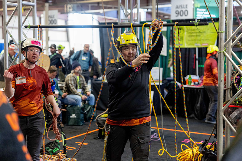 Women and underrepresented groups remain a small percentage of the tree care workforce. Targeted outreach and inclusive training are key to closing this gap. Source: Joe Tacynec