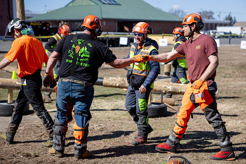 Crew coordination on full display: ArborSPORTS™ tested not just skills, but also trust, timing, and total team awareness.