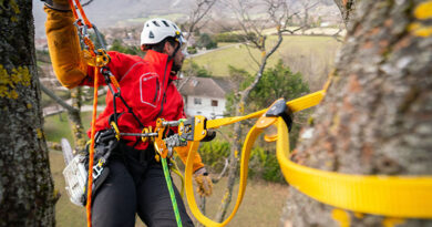 Gear up smart with a customized harness. This improves workflow and reduces unnecessary strain on the body. Source: Petzl
