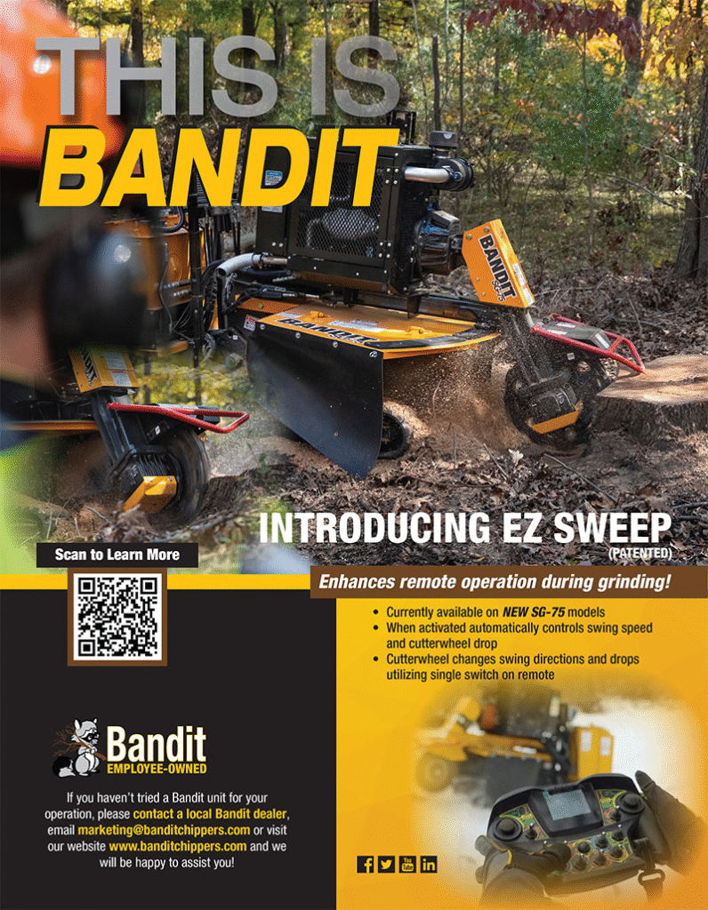 An ad for Bandit Chippers.