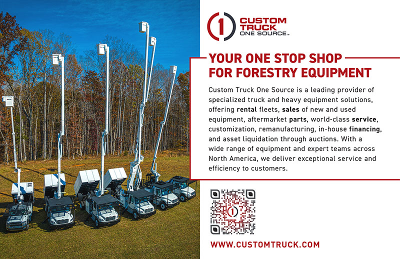 An ad for Custom Truck One Source.