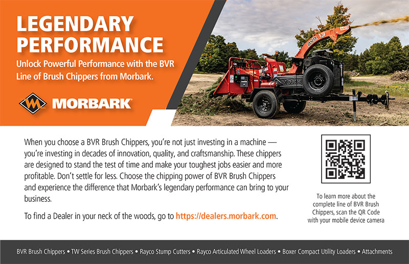 An ad for Morbark.
