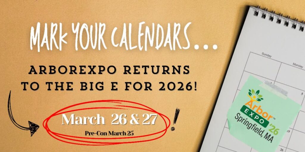 A graphic that say "Mark your calendars...ArborEXPO Returns to the Big E for 2026"