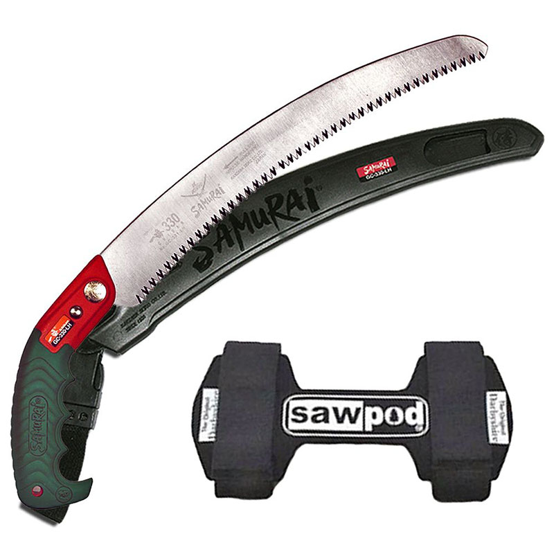 Samurai Ichiban 13" (330mm) Pruning Saw & Sawpod Combo