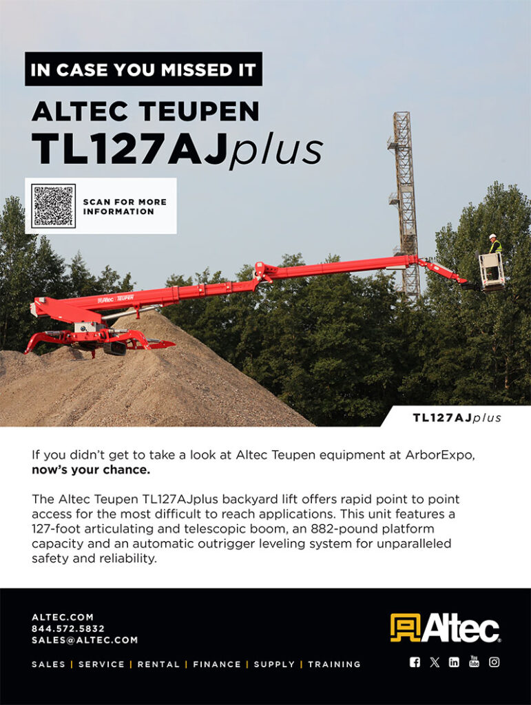 An ad for Altec Teupen