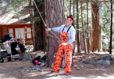 Allowing the gear to do the heavy lifting turns a demanding tree removal into a controlled, skillfully-rigged job. Source: All photos by Robert Phillips