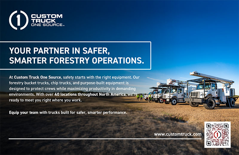 An ad for Custom Truck One Source